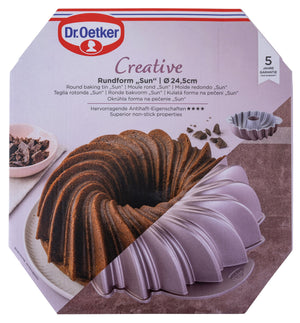 DR OETKER CREATIVE Kuglófforma 24 cm "Sun"