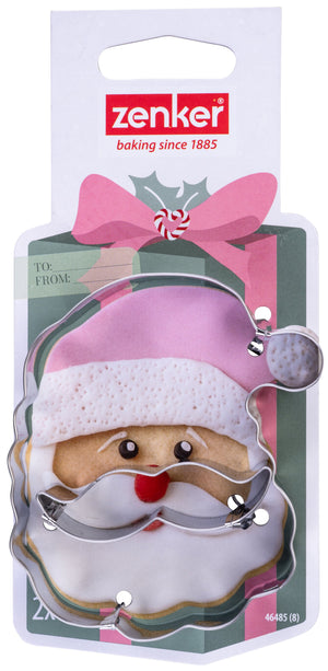ZENKER Süteménykiszúró szett "Mikulás" Candy Shop