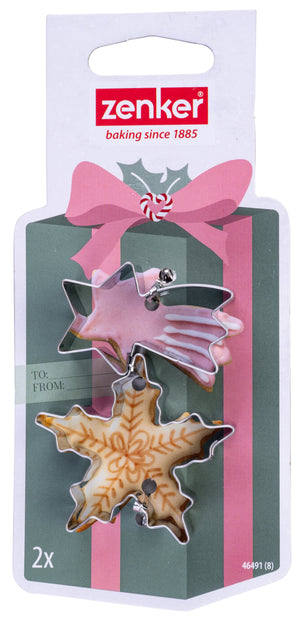 ZENKER Süteménykiszúró "Hullócsillag&hópehely" szett Candy Shop