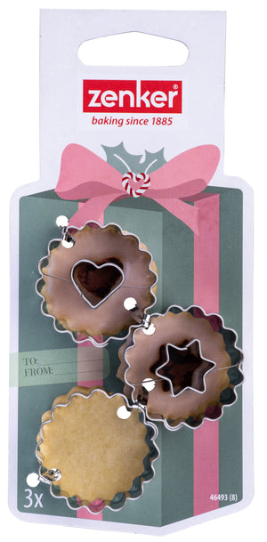 ZENKER Linzerkiszúró szett Candy Shop