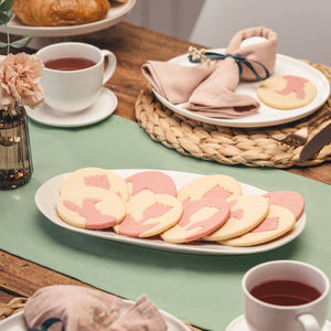 DR OETKER Süteménykiszúró tojásforma nyuszi&tulipán Vintage
