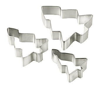 DR OETKER 3 db Karácsonyfa süteménykiszúró White Christmas