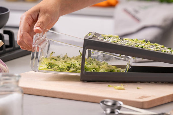 CHEFKOCH trifft Fackelmann Konyhai reszelő tárolóval