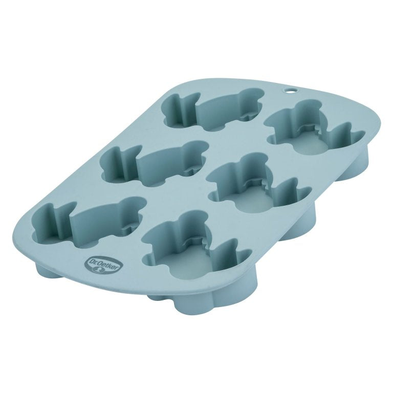 DR OETKER Mini nyusziformák 6 db-hoz szilikon Vintage