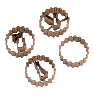 DR OETKER Linzerkiszúró 4 db-os szett Vintage