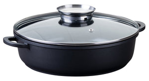 FM Főzőedény üvegfedővel 28 cm Roaster 