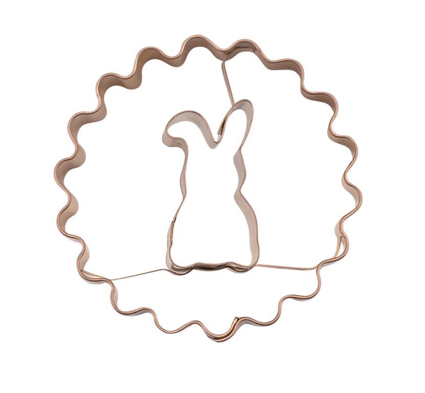 DR OETKER Linzerkiszúró álló nyuzsi mintával Vintage