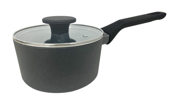 FM Szószos edény üvegfedővel 16 cm Cosmo