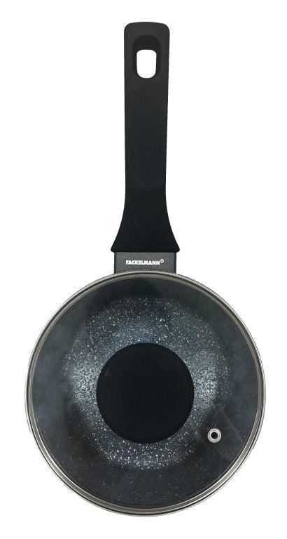 FM Szószos edény üvegfedővel 16 cm Cosmo