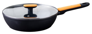 FM Wok serpenyő üvegfedővel 28 cm Soft Collection