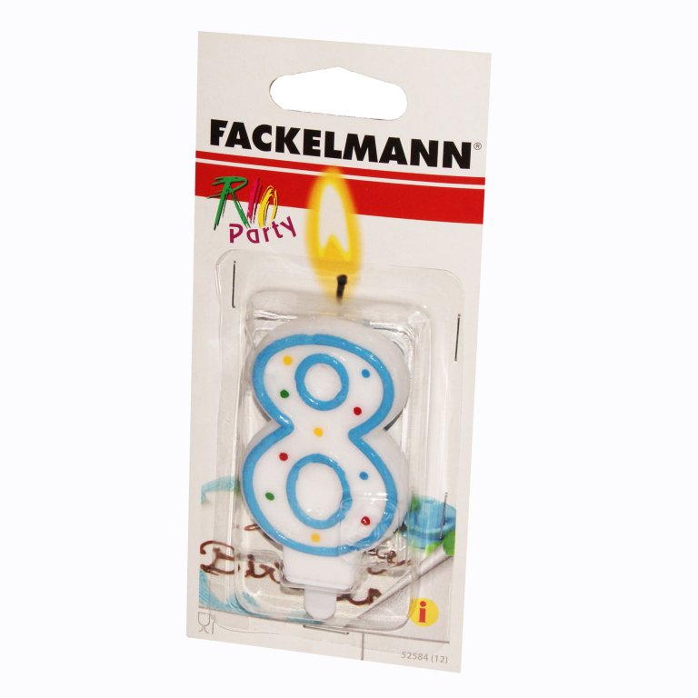 FM Számgyertya "8"