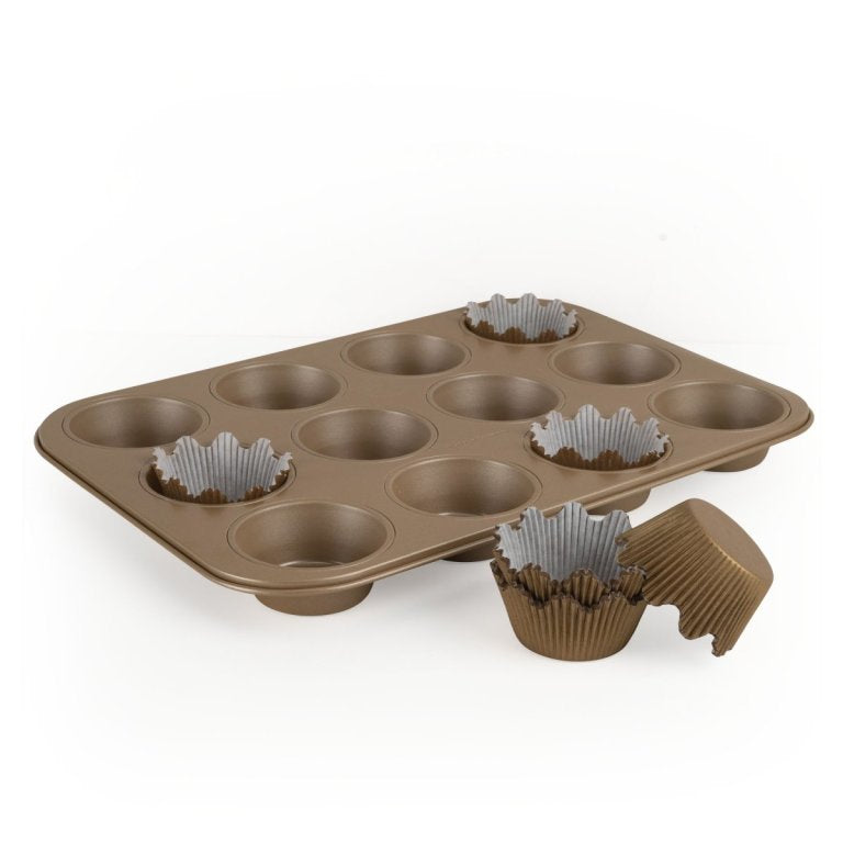 DR OETKER Muffinsütő szett 2 részes Goldiges Ostern 