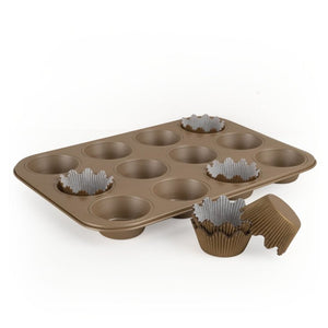 DR OETKER Muffinsütő szett 2 részes Goldiges Ostern 