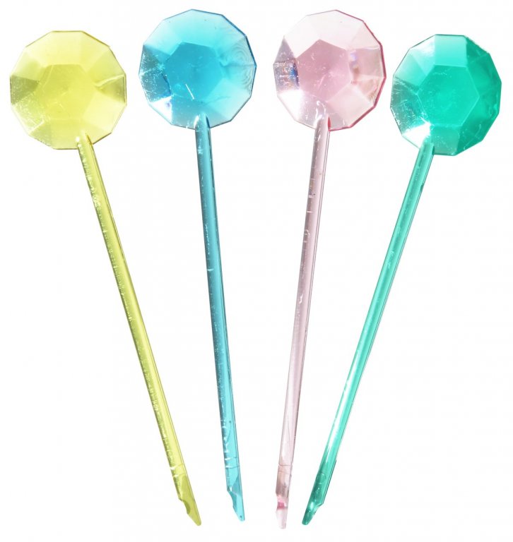 FM 15 db Koktélpálcika,gyémánt alakú 10cm