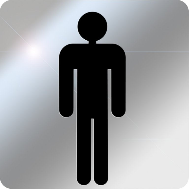 FM 2 db Ajtójelölő, fürdő/wc, öntapadós