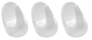 FM 3 db Akasztó, fehér