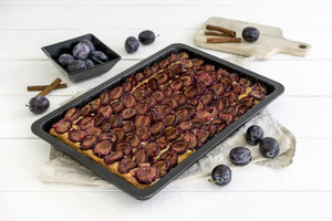 ZENKER BLACK METALLIC Lepénysütő lap 42x29x4 cm