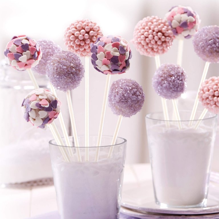DR OETKER 48 db Pálcika Cake Pop süteményhez, nyalókához