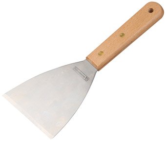 FMPROF Spatula 10 cm fanyél INOX