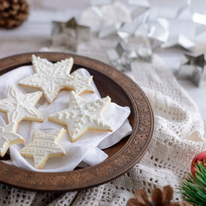 DR OETKER Csillag alakú sütemény kivágó 6 részes White Christmas