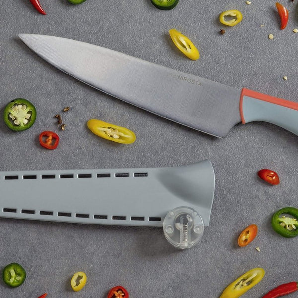 NIROSTA Konyhakés 20 cm élezővel Eversharp