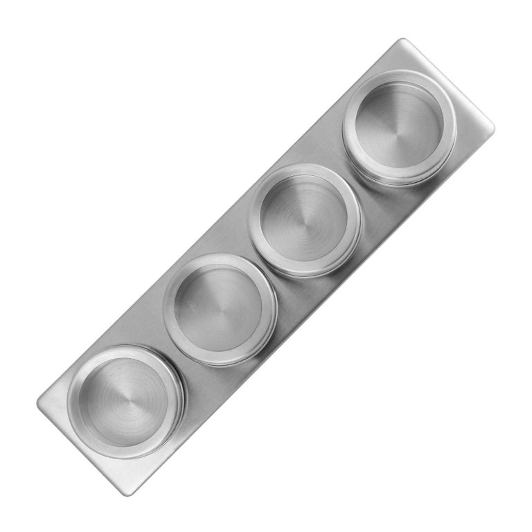 FM Mágnes sín 4 db fűszertartó dobozzal