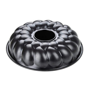 ZENKER BLACK METALLIC Fonott kalács, koszorú forma 28 cm