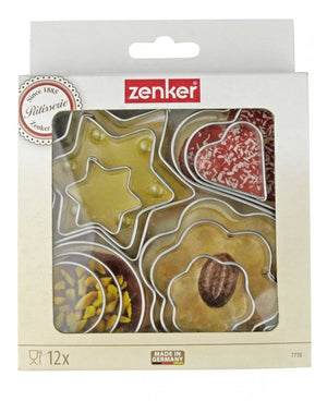 ZENKER Sütemény kiszúró szett 12db-os