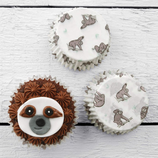 ZENKER Muffinpapír, lajhár mintával 50 db Happy Baking