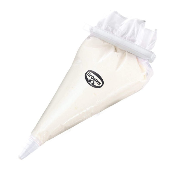 DR OETKER Habnyomó szett 4 fejjel, 10 db habzsák és 1 db zárócsipesz