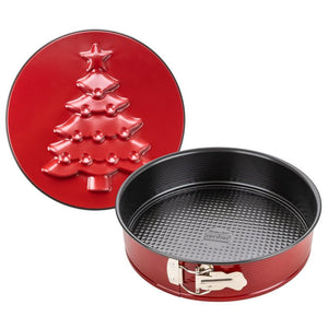 ZENKER Kerek tortaforma 2 alappal Sparkling Christmas