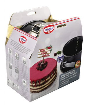 DR OETKER Back Freude Classic Kerek Kapcsos tortaforma extra magas 18cm 