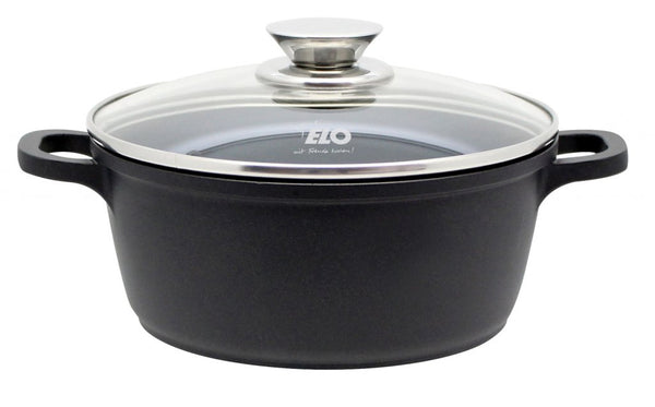 ELO Alucast Főzőedény 24 cm üvegfedővel