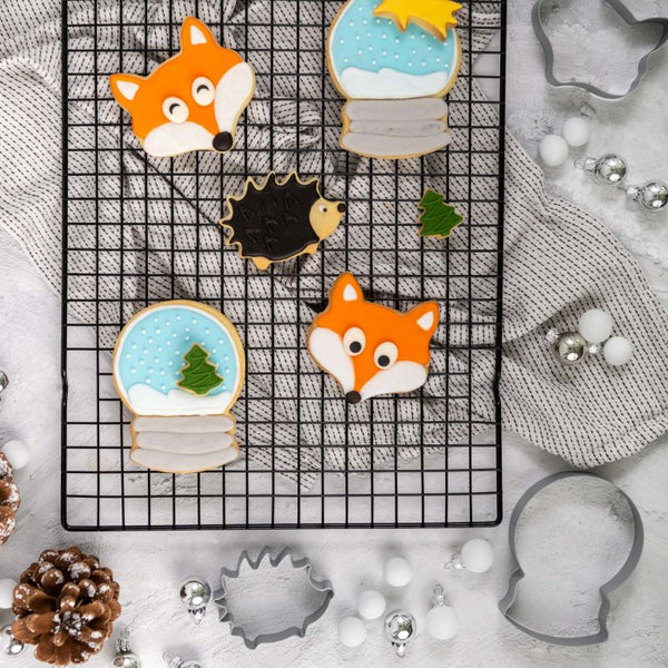 DR OETKER 2 db süteménykiszúró róka és süni