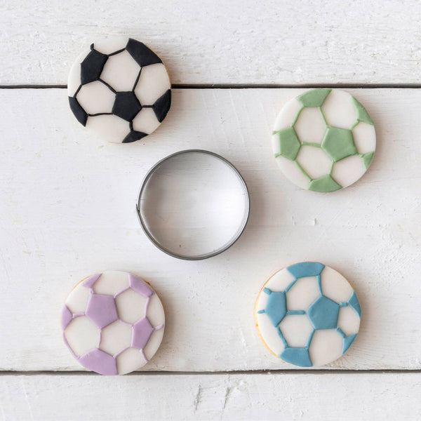 ZENKER Süteménykiszúró szett foci mintában 3 részes