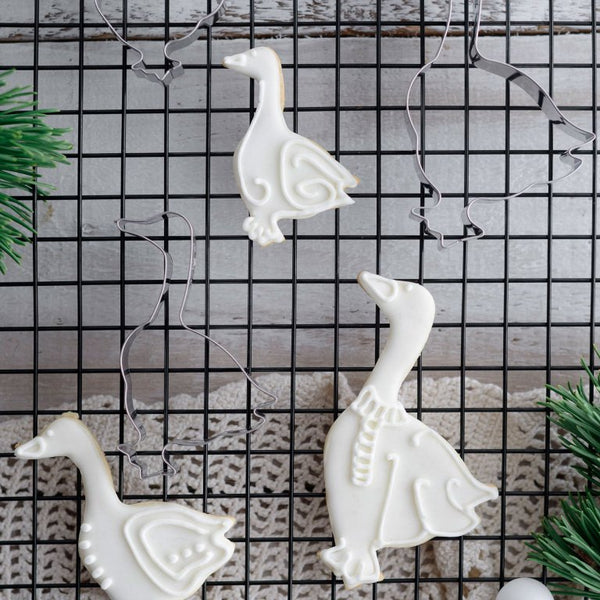 DR OETKER 3 részes süteménykiszúró liba forma White Christmas