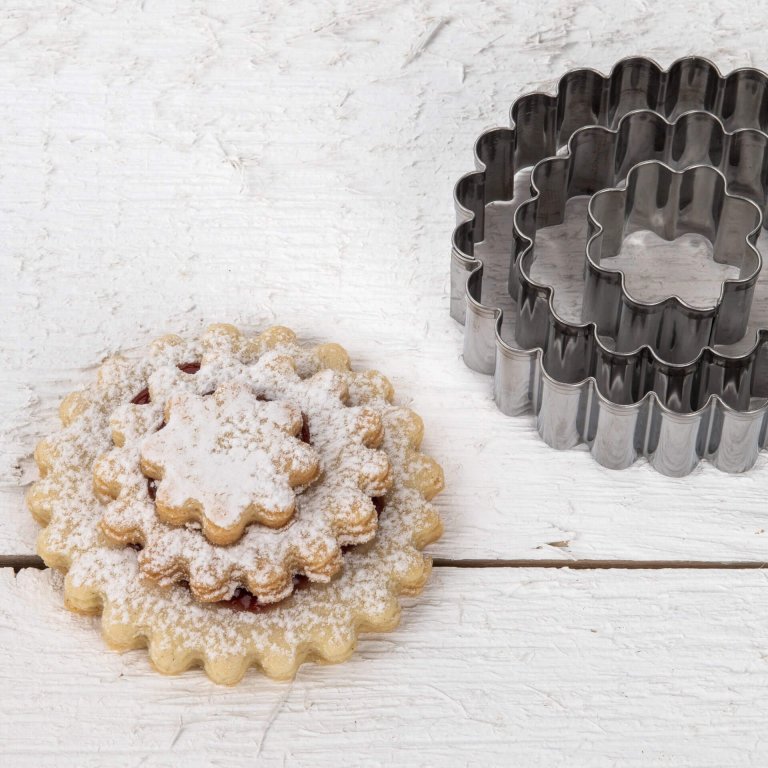  ZENKER Linzerkiszúró 3 részes készlet