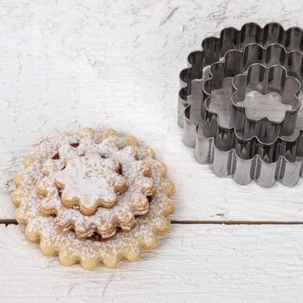  ZENKER Linzerkiszúró 3 részes készlet