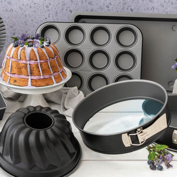 ZENKER ENERGY Kerek tortaforma üvegaljjal 26cm 