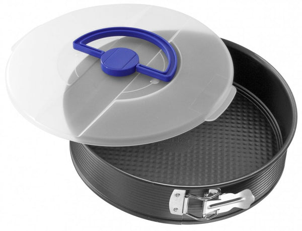 ZENKER PURE Kapcsos tortaforma szállító tetővel 26 cm