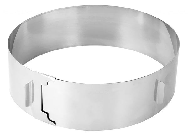 ZENKER Tortagyűrű 15-30 cm Inox 