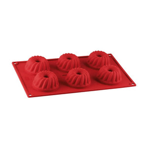 DR OETKER FLEXXIBEL 6 db-os szilikon mini kuglóf sütőforma