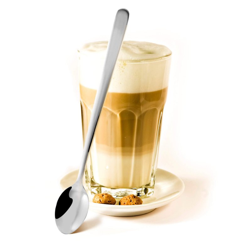 FM 3 db Hosszú nyelű kanál, INOX 19 cm