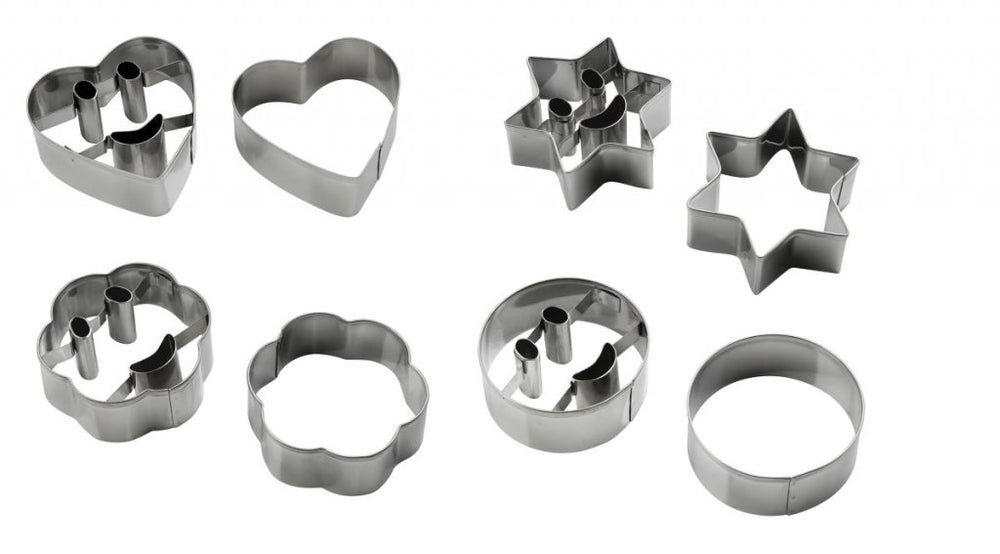 ZENKER Linzerkiszúró szett Smiley 1 minta