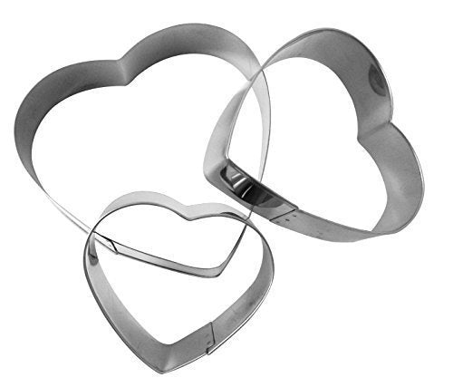 ZENKER Sütemény kiszúró 3 db szív