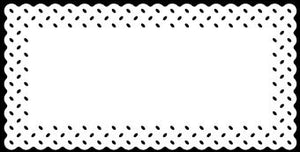 ZENKER 15 db Tortapapír 40x20cm fehér