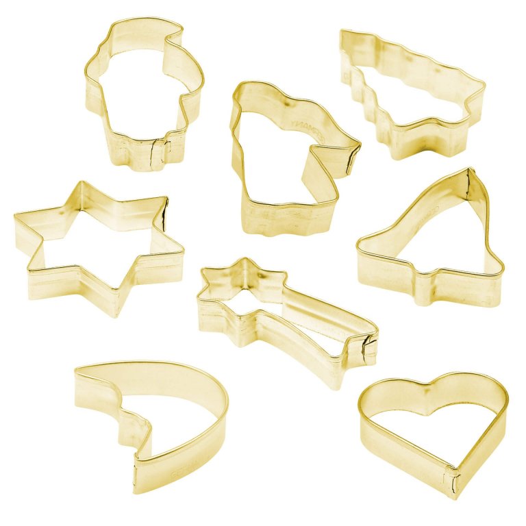 DR OETKER Sütemény kivágó arany 8 db - csomagolás sérült