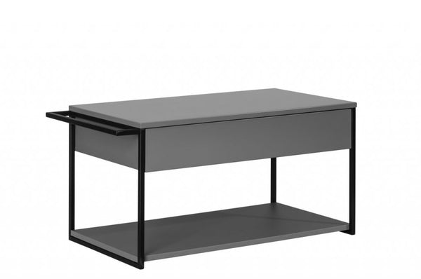 NEW YORK Mosdóalsószekrény 88 cm széles matt szürke