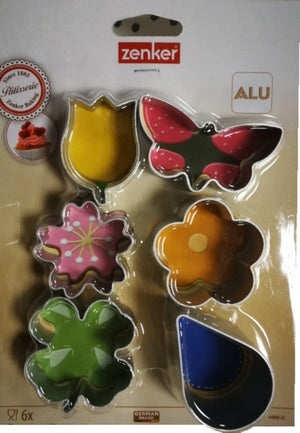 ZENKER Sütemény kiszúró szett, 6db-os tavaszi minta