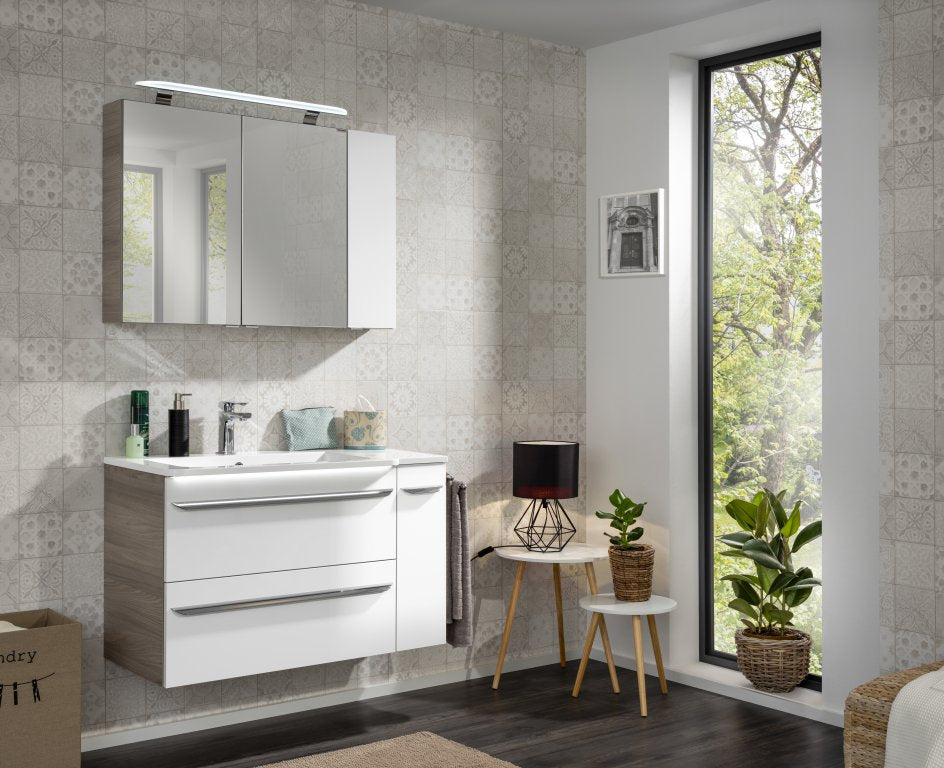 LUXOR Mosdó 100 cm széles balos